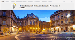 Desktop Screenshot of consulentidellavorocatania.it